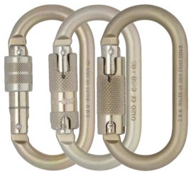 10mm Steel Oval - Karabiner 