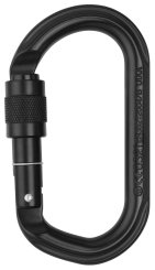 Bannock - Alukarabiner Screw-Lock | schwarz