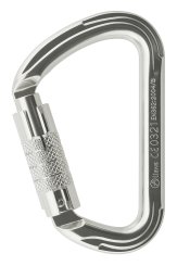 Big D Connector - Alukarabiner Tri-Lock | silber
