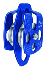 Big Double Pulley (30 kN) - Umlenkrolle blau