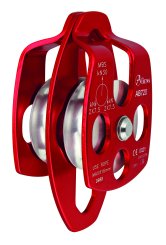 Big Double Pulley (30 kN) - Umlenkrolle rot