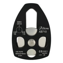 Big Pulley (30 kN) - Umlenkrolle schwarz