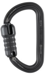 Bm’D - Alukarabiner Tri-Lock | schwarz