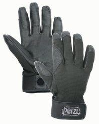 Cordex - Handschuhe zum Sichern und Abseilen Größe S | schwarz