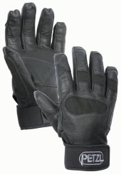 Cordex Plus - Handschuhe zum Sichern und Abseilen Größe M | schwarz