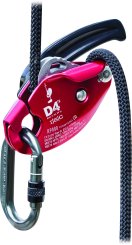 D4 Work Rescue Descender RP880 - Abseilgerät (UK) rot