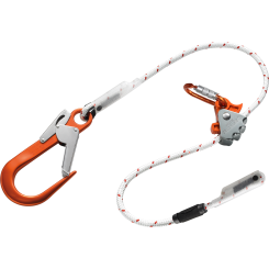 ERGOGRIP SK 12 (FS 90 ALU / OVALOY TRI) - längenverstellbares Verbindungsmittel zur Arbeitsplatzpositionierung 