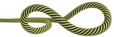 Hardcore 11,0 mm NFC-fähig - Statikseil schwarz-gelb