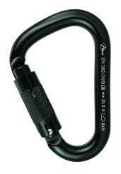 HMS Classic Twistlock - Alukarabiner Twist-Lock | schwarz