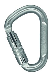 HMS Trilock - Stahlkarabiner silber