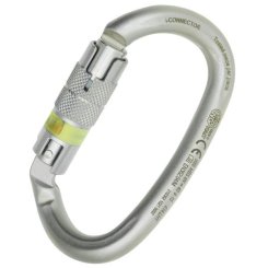 i-Ovalone DNA Twistlock - Stahlkarabiner mit NFC-Microchip 