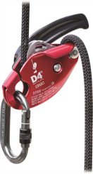D4 Work Rescue Descender RP880 - Abseilgerät (UK) rot