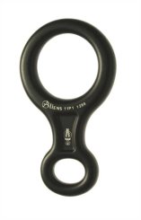 Abseilachter Medium schwarz
