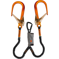 Skysafe Pro Flex Y (FS 110 ALU / STAK TRI) - doppeltes Verbindungsmittel mit Falldämpfer 