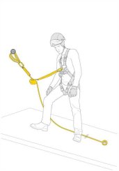 ASAP Vertical Lifeline - vertikales Seilsystem zur Absturzsicherung mit mitlaufenden Auffanggerät 
