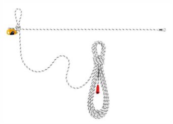 Grillon Lifeline - temporäres horizontales Geländerseil 