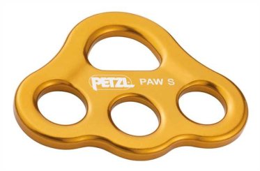 Paw - Riggingplatte Größe S | gelb