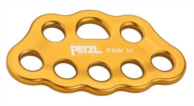 Paw - Riggingplatte Größe M | gelb