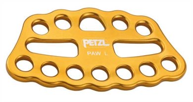 Paw - Riggingplatte Größe L | gelb