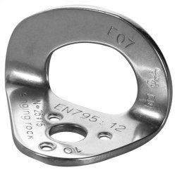 Hanger Plate Stainless Steel - Bohrhakenlasche aus rostfreiem Stahl 