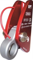RP203 Fixed Mini Ropegrab - Seilklemme (UK) rot