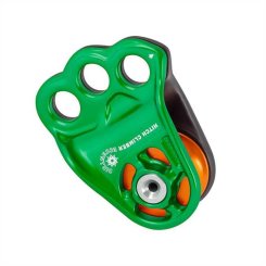 Hitch Climber Eccentric - Triple Attachment Pulley / Seilrolle grün