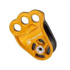 Hitch Climber Eccentric - Triple Attachment Pulley / Seilrolle gold