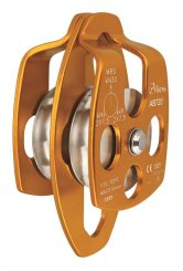 Big Double Pulley (30 kN) - Umlenkrolle gold
