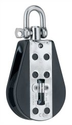 Midrange Hexaratchet 76 mm - Einfachblock mit Wirbel und Rücklaufsperre 