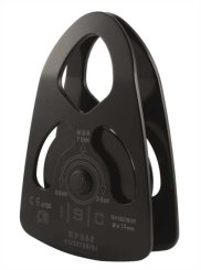 Large Single Prussik Pulley RP066 - Umlenkrolle (UK) schwarz | Nabenlager | Aluminium (schwarz)