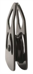 Single Medium Pulley RP063 - Umlenkrolle (UK) Kugellager | Aluminium (schwarz)