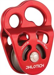 Phlotich Pulley RP282 - Umlenkrolle (UK) Nabenlager | rot