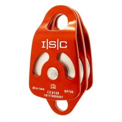 One-Way Locking Double Pulley RP700 - Rettungsrolle / Umlenkrolle 