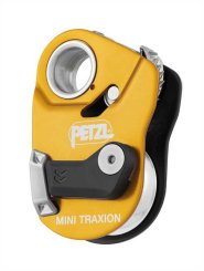 Mini Traxion - Umlenkrolle mit Rücklaufsperre 