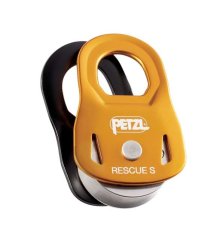 Rescue S - kugelgelagerte Umlenkrolle / Seilrolle gelb