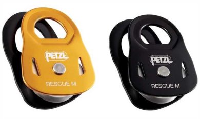 Rescue M - kugelgelagerte Umlenkrolle / Seilrolle 