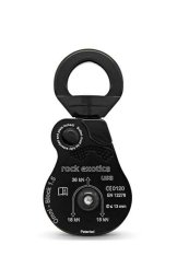 Omni Block 1.5" - Umlenkrolle mit integriertem Wirbel black | single