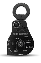 Omni Block 2.0" - Umlenkrolle mit integriertem Wirbel black | double