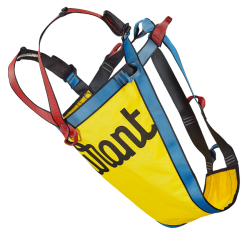Rescue Triangle - Rettungsdreieck mit Schulterträgern flash lemon