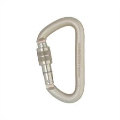 12mm Steel Offset D - Karabiner Screw-Lock