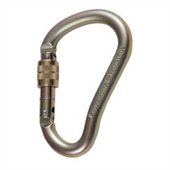 12mm Steel Boa - Stahlkarabiner Screw-Lock