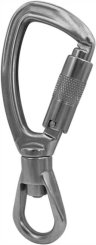 KH250 Stainless Twister Karabiner mit Fallindikator - Stahlkarabiner 