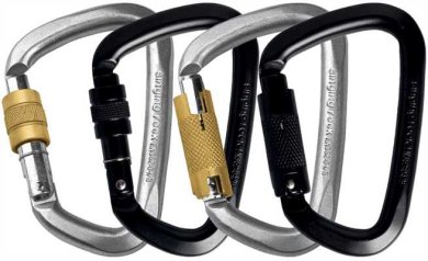 D Steel Connector - Stahlkarabiner 