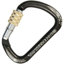 X-Large C Steel - Stahlkarabiner Screw-Lock | Lunar Weiß