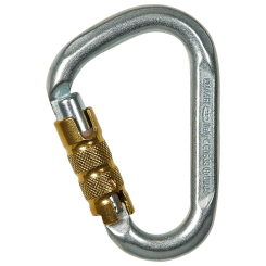 Snappy Steel TG - Stahlkarabiner silber