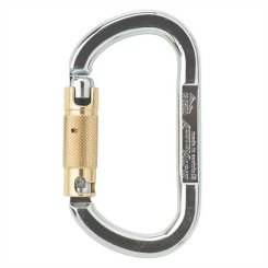 ASYMM OVAL XL - Stahlkarabiner Tri-Lock