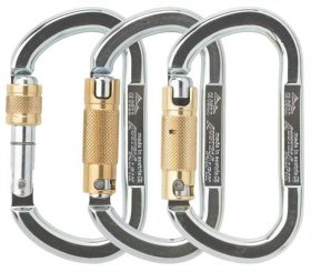 ASYMM OVAL XL - Stahlkarabiner 