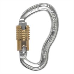 MICRO 3-Wege-Autolock - Edelstahlkarabiner 