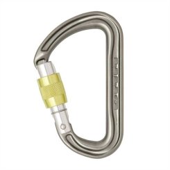 Shadow - Alukarabiner Screw-Lock | silver