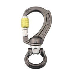 Director Swivel Boss - Alukarabiner mit Wirbel Screw-Lock | Bow Swivel